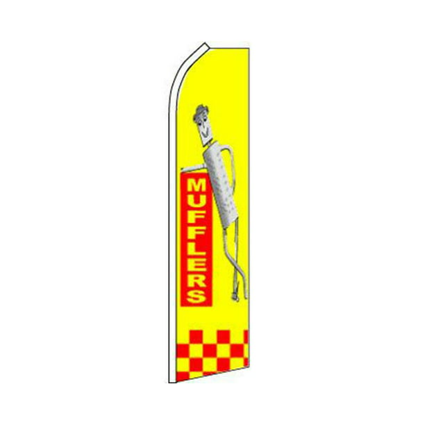 Mufflers Swooper Feather Flag Only 